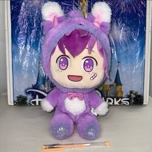 Rare Inquisitor Master Light  Slumber Party Purple Soft plush 11 inches